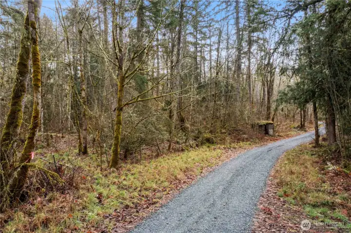 Approaching the Northeast corner of property.