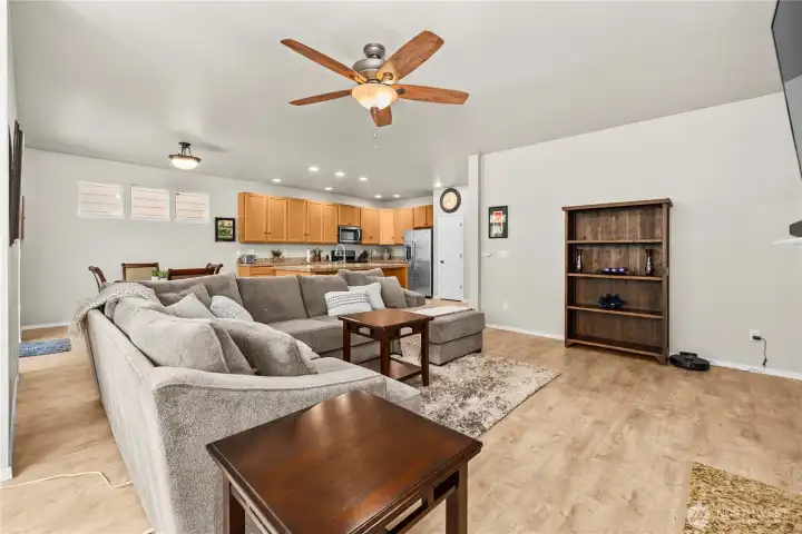 A comfortable and functional space made for daily living