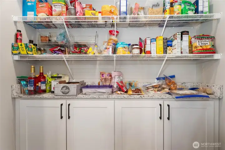 large walk in pantry