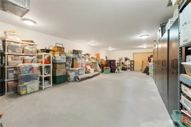 Enormous basement space