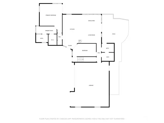 First level Floorplan