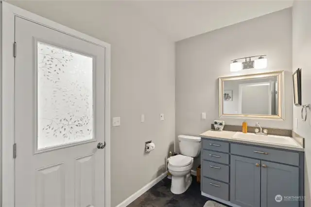 Main level bathroom