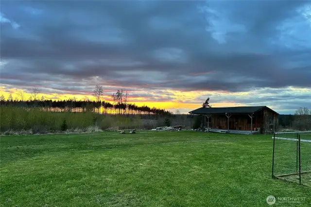 Stunning sunsets are your everyday backdrop.
