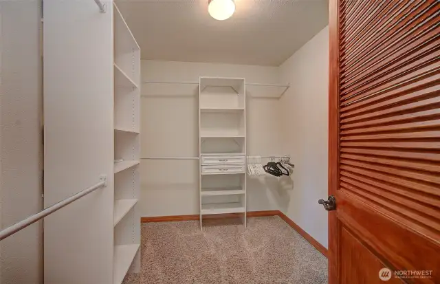 Primary bedroom closet