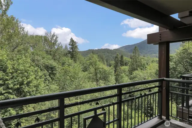 View from Deck and Master