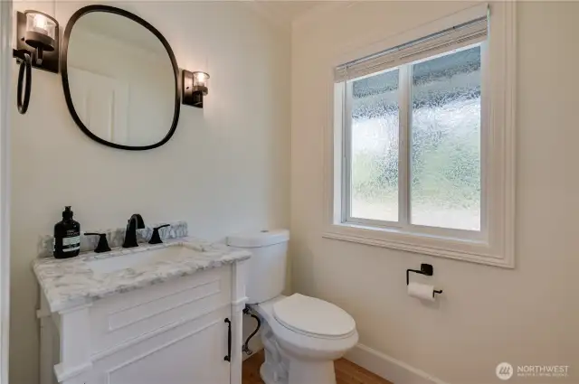 1/2 Bathroom on main floor