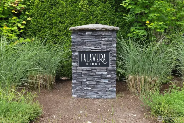 Welcome to Talavera Ridge!