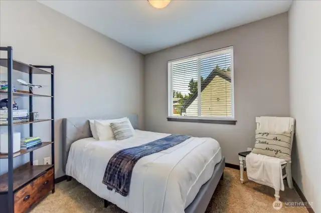 This main floor room has a closet and has been used as an office. Great flexible space for those needing a room on the main floor.