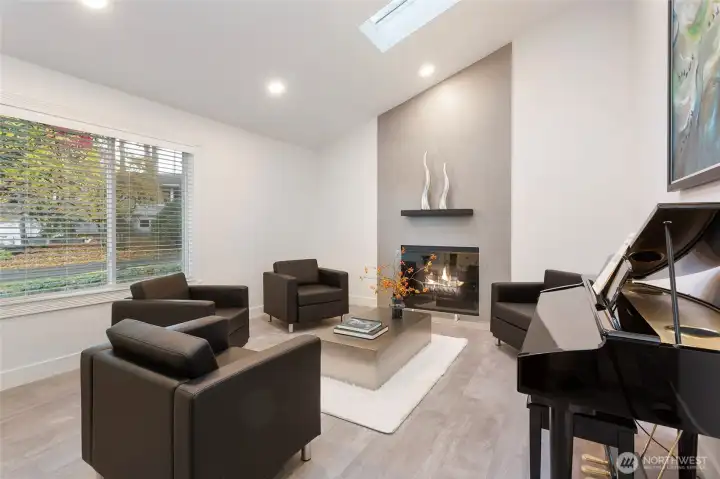 Another view of living room.  This is a grand entrance to your new home