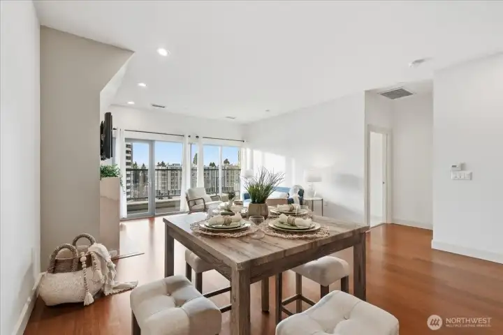 Great Room, High Ceilings, Huge Windows, City View