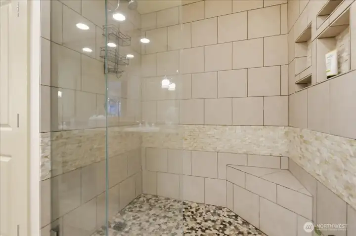 Tile Walk-In Shower