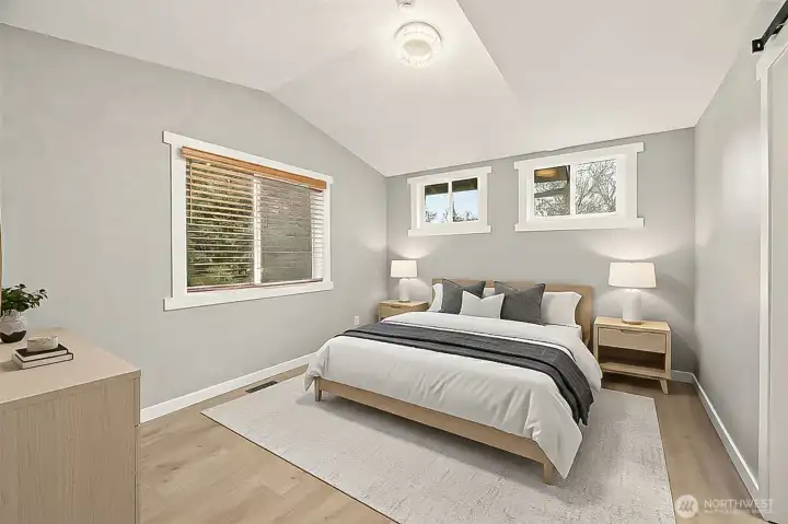 Primary bedroom (Virtually Staged)