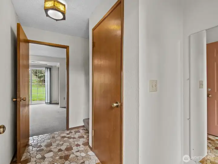 As you enter the home, you'll notice the great bones to the home just need some cosmetic updating to make this home shine again.