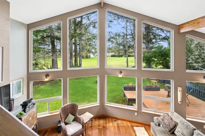 Views of the Ocean Shores Golf Course