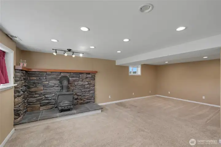 Stove in Family room