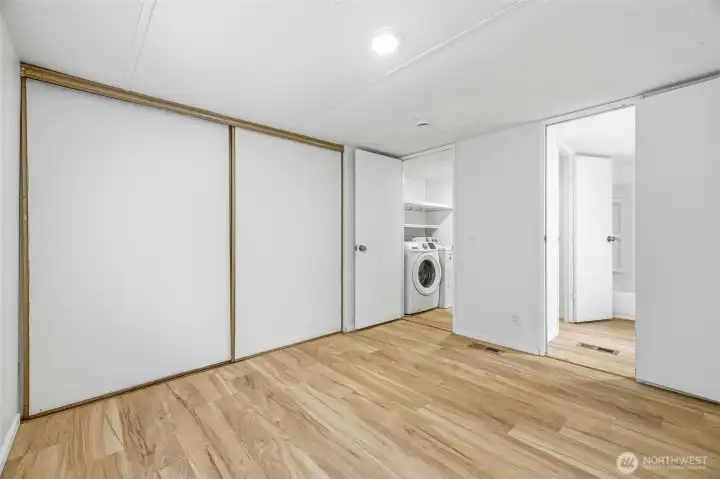 One of two bedrooms.