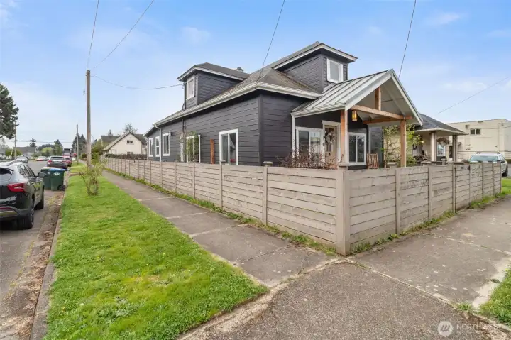 Fully fenced yard with space for gardening, outdoor gatherings, or creating your ideal outdoor retreat.