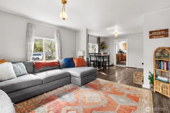 Spacious main living area designed for both everyday comfort and entertaining.