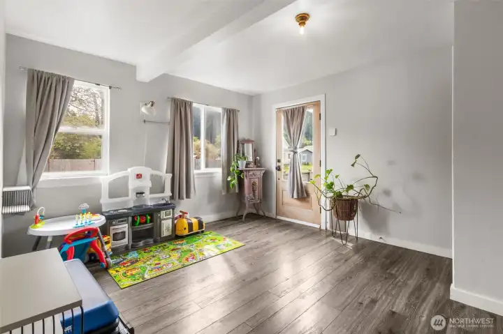 Flexible bedroom or bonus space ideal for a primary suite, home office, or hobby room.