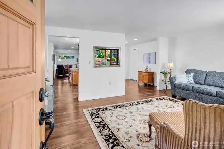 Entry into main living area