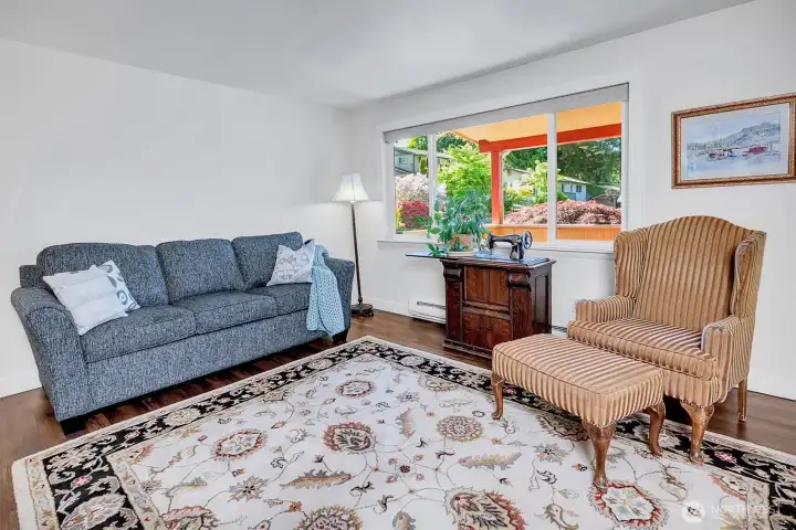 Light filled living room