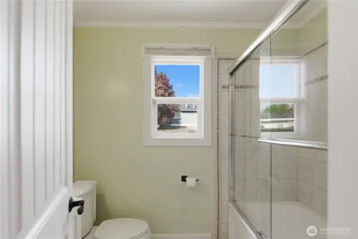 Full bath on main level Full bath on main level