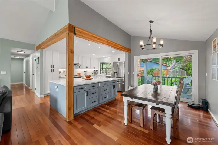 Kitchen and dinning room