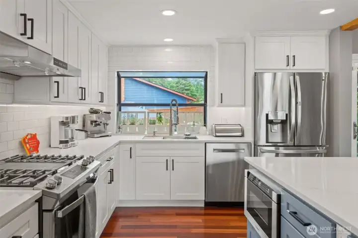 updated kitchen