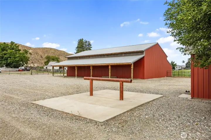 Hitching Post and Shed Hitching Post and Shed