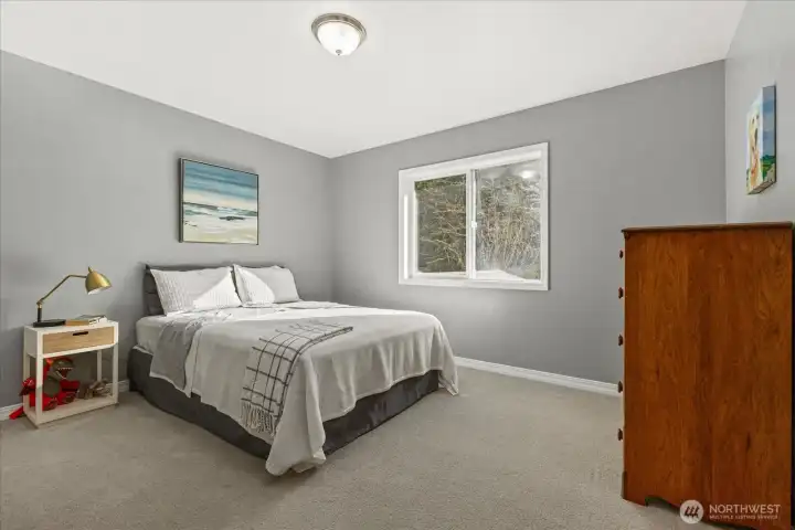 Bedroom #2 with a walk in closet