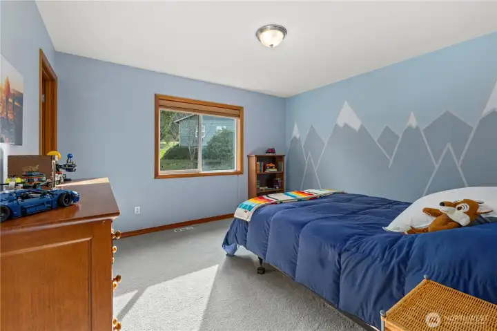 Bedroom #3 with walk in closet