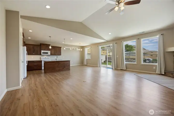 Light bright and airy.