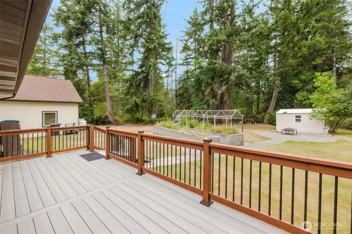New composite deck just completed. New composite deck just completed.