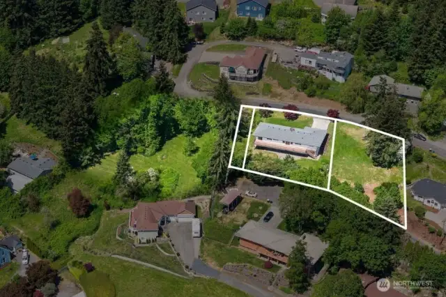 This listing includes 3 parcels...