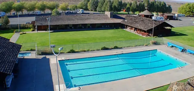 Our wonderful huge pool