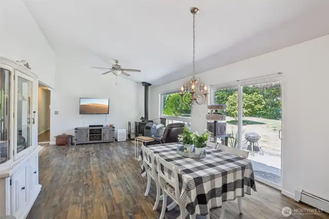 Dining and Family room