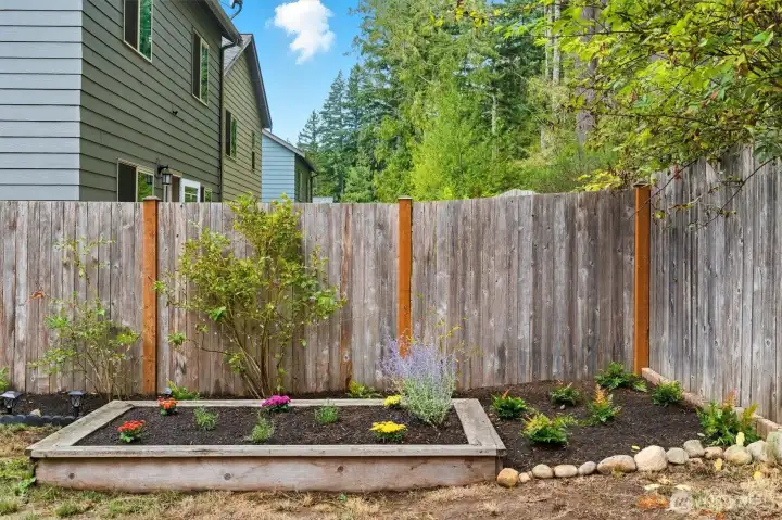 Raised garden beds for your herbs and veggies!