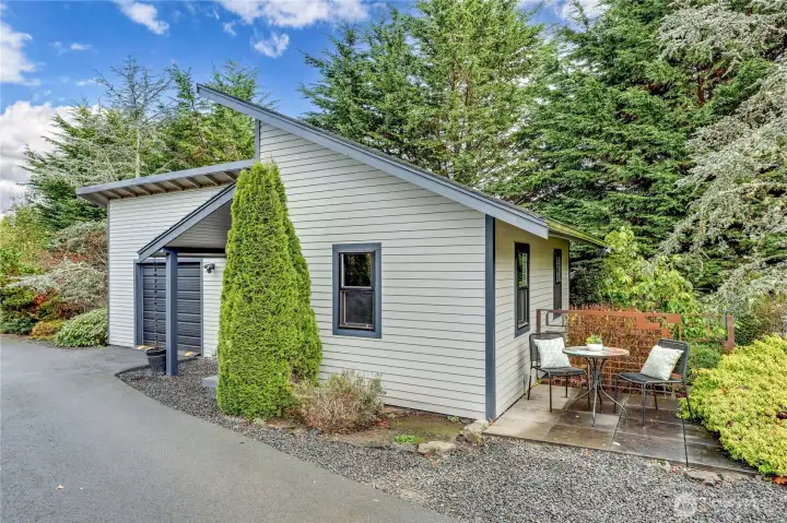 A Gardener's Garage & Artist's Studio!