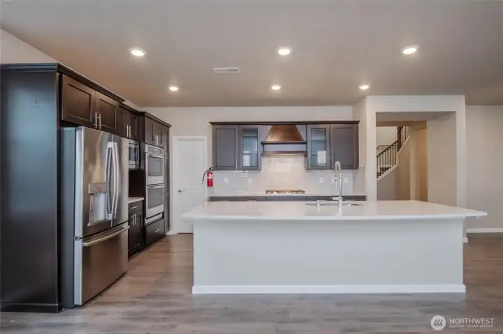 Large eat in kitchen