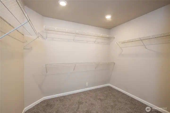 Large walk in closet