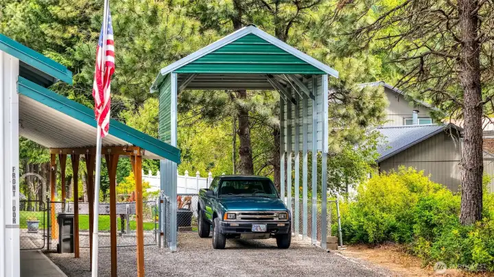 Additional covered parking