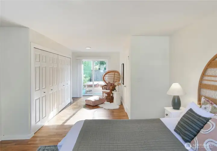 Generous Closet Space and Storage