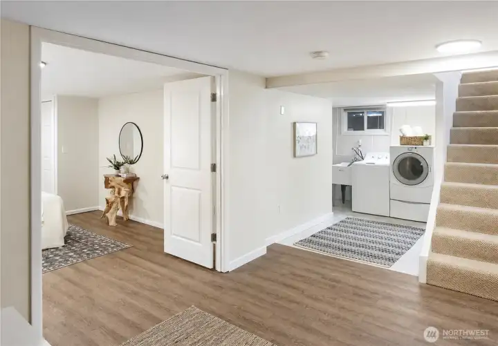 Finished Lower-Level Flex Space