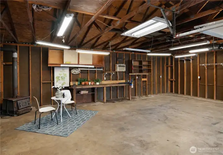 Oversized Detached Garage and Workshop
