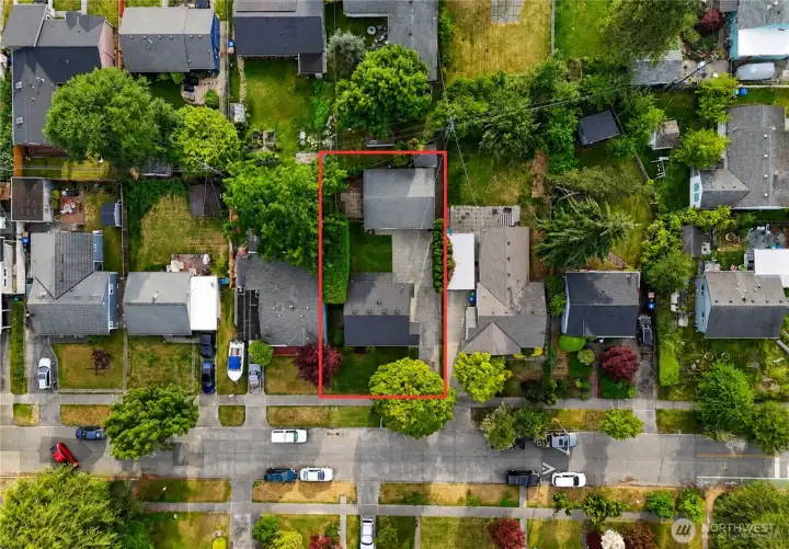 Aerial View of Property and Grounds