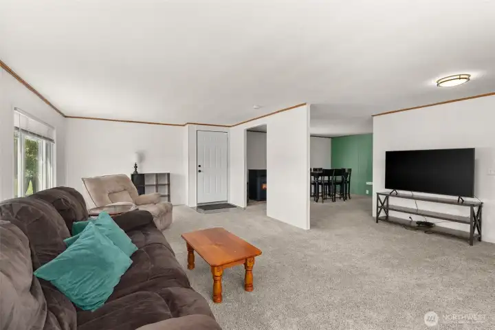Lots of room for relaxing