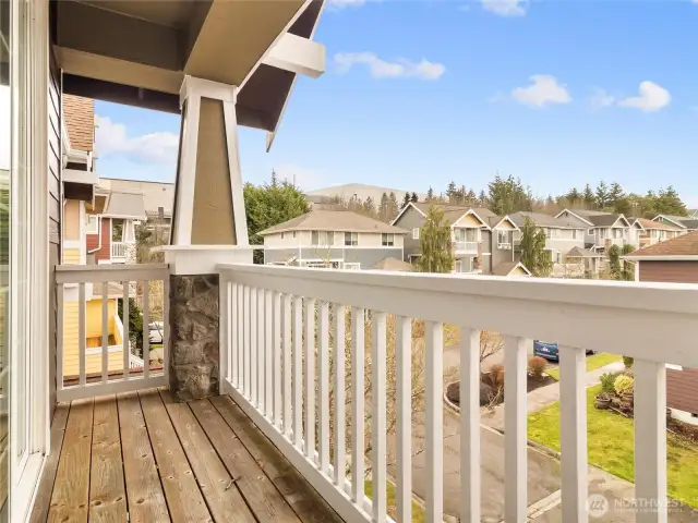 private balcony off primary bedroom