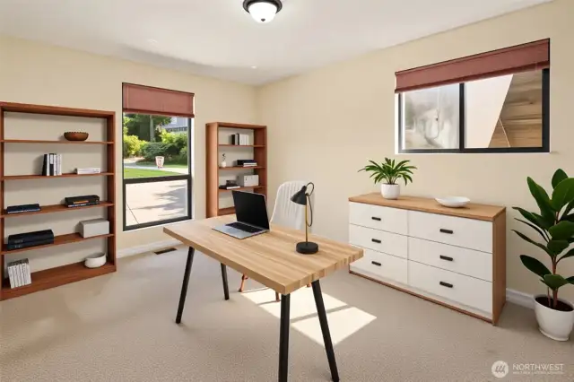 Main office and laundry