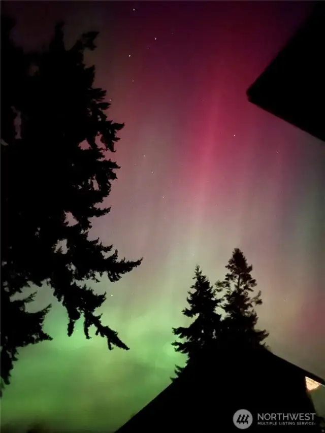 Auroras from the house