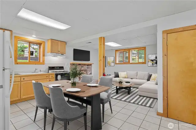 Virtually staged to show an example of how the space could be used.